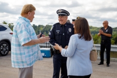 September 8, 2022: Senator Lindsey Williams attends the dedication of the Chief Vernon Moses Highway.