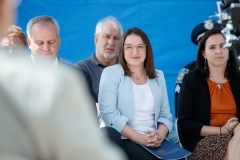 September 8, 2022: Senator Lindsey Williams attends the dedication of the Chief Vernon Moses Highway.
