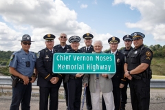 September 8, 2022: Senator Lindsey Williams attends the dedication of the Chief Vernon Moses Highway.