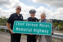 September 8, 2022: Senator Lindsey Williams attends the dedication of the Chief Vernon Moses Highway.