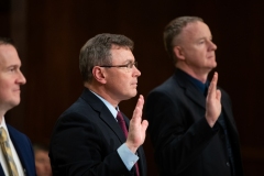 Senator Lindsey M. Williams attends the Department of Community and Economic Development Budget Appropriations Hearing