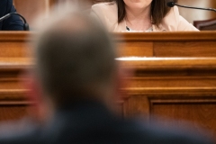 Senator Lindsey M. Williams attends the Department of Community and Economic Development Budget Appropriations Hearing