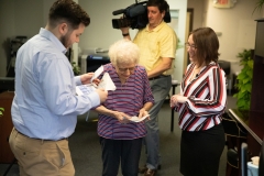 May 23, 2019 − Senator Lindsey M. Williams hosts her District Office Grand Opening  at 5000 McKnight Road, Suite 405, Pittsburgh, Pennsylvania 15237. Representatives from Port Authority and the Allegheny County Veterans Services were on hand to answer questions and discuss programs with residents.