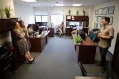 May 23, 2019 − Senator Lindsey M. Williams hosts her District Office Grand Opening  at 5000 McKnight Road, Suite 405, Pittsburgh, Pennsylvania 15237. Representatives from Port Authority and the Allegheny County Veterans Services were on hand to answer questions and discuss programs with residents.