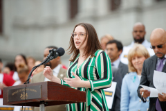 April 13, 2022: Senator Lindsey Williams Speaks at Toddlers to Tassels: A Rally to Fully & Fairly Fund Education.