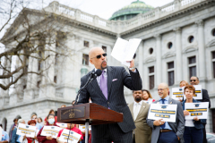 April 13, 2022: Senator Lindsey Williams Speaks at Toddlers to Tassels: A Rally to Fully & Fairly Fund Education.