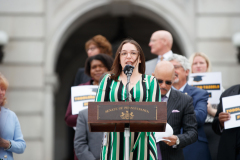 April 13, 2022: Senator Lindsey Williams Speaks at Toddlers to Tassels: A Rally to Fully & Fairly Fund Education.