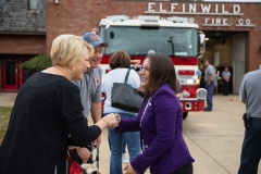 August 26, 2019: Senator Lindsey Williams and Representative Lori Mizgorski joined State Fire Commissioner Bruce Trego and other local elected officials from Shaler Township for the presentation of a $200,000 check to the Elfinwild Volunteer Fire Company. This funding is provided through the Volunteer Loan Assistance Program (VLAP).