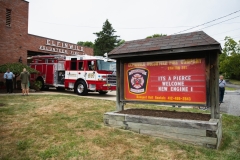 August 26, 2019: Senator Lindsey Williams and Representative Lori Mizgorski joined State Fire Commissioner Bruce Trego and other local elected officials from Shaler Township for the presentation of a $200,000 check to the Elfinwild Volunteer Fire Company. This funding is provided through the Volunteer Loan Assistance Program (VLAP).