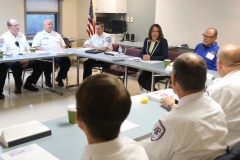 October 6, 2019: Senator Williams hosts EMS Legislative Roundtable.