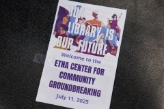 Etna Center for Community Groundbreaking