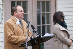 December 9, 2021 − Senator Lindsey M. Williams (D-Allegheny) joined representatives from Greater Pittsburgh Community Food Bank, North Hills Community Outreach, and other elected officials today for an announcement that food banks across Pennsylvania will receive $11.4 million through the COVID-19 Cold Storage Infrastructure Program (CSIP).