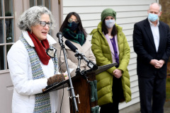 December 9, 2021 − Senator Lindsey M. Williams (D-Allegheny) joined representatives from Greater Pittsburgh Community Food Bank, North Hills Community Outreach, and other elected officials today for an announcement that food banks across Pennsylvania will receive $11.4 million through the COVID-19 Cold Storage Infrastructure Program (CSIP).