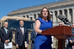 July 1, 2019: Senator Lindsey Williams joins Governor Tom Wolf as he signed a bill that will give family members of those in the Pennsylvania National Guard education opportunities. The bill will allow for free or reduced cost college education.