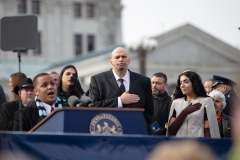 January 15, 2018: Senator Lindsey Williams serves on the  escort committee for swearing in ceremony of  Gov. Tom Wolf & Lt. Gov. John Fetterman.