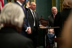 January 15, 2018: Senator Lindsey Williams serves on the  escort committee for swearing in ceremony of  Gov. Tom Wolf & Lt. Gov. John Fetterman.