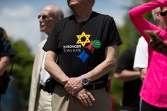 May 9, 2019: Senator Lindsey Williams joins fellow members of the Pennsylvania House and Senate outside the Tree of Life Synagogue in the Squirrel Hill neighborhood of Pittsburgh to announce plans for legislation that will address hate crimes.