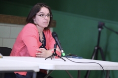May 11, 2019: Senator Lindsey Williams  joins Lt. Gov. Fetterman during his recreational marijuana listening tour stop in the Homewood section of Pittsburgh.