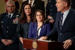April 30, 2019: Senator Lindsey M. Williams joined Senator Mike Regan, Representative Chris Sainato , and Representative Steve Barrar  to announce the introduction of the Military Family Education Program.