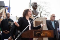 April 4, 2019: As a tribute to the legacy of the Rev. Dr. Martin Luther King Jr. and his fight for poor and working people, Senator Lindsey Williams joined members of the Pennsylvania Senate Democratic Caucus in the launch of a 30-day campaign to address poverty and economic insecurity in the commonwealth.