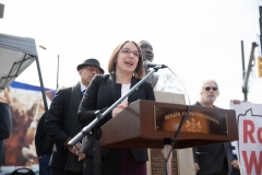 April 4, 2019: As a tribute to the legacy of the Rev. Dr. Martin Luther King Jr. and his fight for poor and working people, Senator Lindsey Williams joined members of the Pennsylvania Senate Democratic Caucus in the launch of a 30-day campaign to address poverty and economic insecurity in the commonwealth.