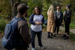 October 2, 2021: Senator Williams hosted a Nature Walk at the Latodami Nature Center in North Park for a conversation with the North Park Naturalists, and Allegheny County Park Rangers.