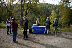 October 2, 2021: Senator Williams hosted a Nature Walk at the Latodami Nature Center in North Park for a conversation with the North Park Naturalists, and Allegheny County Park Rangers.