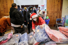 Operation Warm Coat Distribution with Pittsburgh FireFighters and Larimer Consensus Group