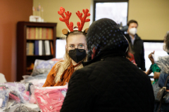 Operation Warm Coat Distribution with Pittsburgh FireFighters and Larimer Consensus Group