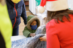 Operation Warm Coat Distribution with Pittsburgh FireFighters and Larimer Consensus Group