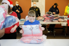 Operation Warm Coat Distribution with Pittsburgh FireFighters and Larimer Consensus Group