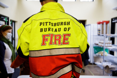 Operation Warm Coat Distribution with Pittsburgh FireFighters and Larimer Consensus Group