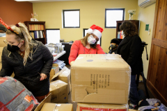 Operation Warm Coat Distribution with Pittsburgh FireFighters and Larimer Consensus Group