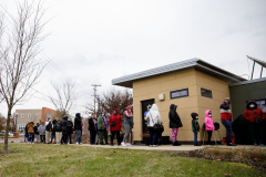 Operation Warm Coat Distribution with Pittsburgh FireFighters and Larimer Consensus Group