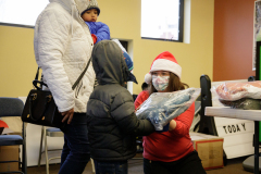 Operation Warm Coat Distribution with Pittsburgh FireFighters and Larimer Consensus Group