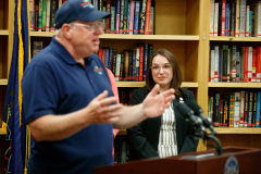 June 1, 2022: Senator Williams Joins Governor Wolf and Rep. Emily Kinkead at event supporting the American Rescue Plan funded PA Opportunity Program, which would send $2,000 checks to Pennsylvanians.