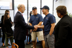 June 1, 2022: Senator Williams Joins Governor Wolf and Rep. Emily Kinkead at event supporting the American Rescue Plan funded PA Opportunity Program, which would send $2,000 checks to Pennsylvanians.