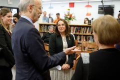 June 1, 2022: Senator Williams Joins Governor Wolf and Rep. Emily Kinkead at event supporting the American Rescue Plan funded PA Opportunity Program, which would send $2,000 checks to Pennsylvanians.
