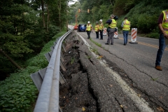 August 15, 2019: Senator Lindsey Williams tours District 38 with PennDOT to view various projects around the district.