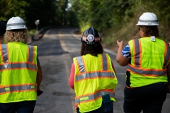 August 15, 2019: Senator Lindsey Williams tours District 38 with PennDOT to view various projects around the district.