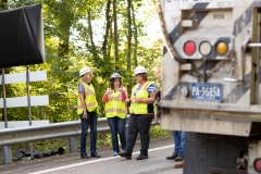 August 15, 2019: Senator Lindsey Williams tours District 38 with PennDOT to view various projects around the district.