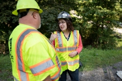 August 15, 2019: Senator Lindsey Williams tours District 38 with PennDOT to view various projects around the district.