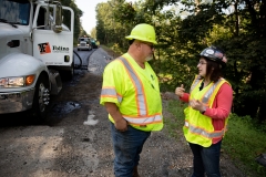 August 15, 2019: Senator Lindsey Williams tours District 38 with PennDOT to view various projects around the district.