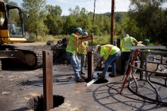 August 15, 2019: Senator Lindsey Williams tours District 38 with PennDOT to view various projects around the district.
