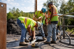 August 15, 2019: Senator Lindsey Williams tours District 38 with PennDOT to view various projects around the district.
