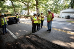 August 15, 2019: Senator Lindsey Williams tours District 38 with PennDOT to view various projects around the district.