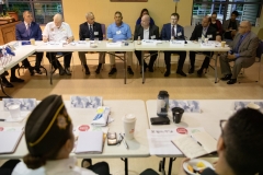 May 30, 2019: Senator Lindsey Williams hosts Pets for Vets Roundtable in Pittsburgh. The program pairs shelter animals with veterans -- both of which often have seen and unseen scars. The veteran saves the animal and welcomes them into a loving home. Pets for Vets is an incredible program that benefits both brave veterans and our furry friends.