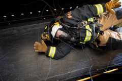 September 4, 2019: Senators get a taste of first responder training with the Pittsburgh firefighters.