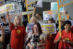 Pittsburgh Transit Budget Rally