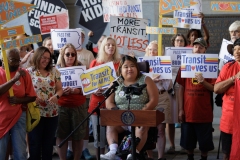 Pittsburgh Transit Budget Rally